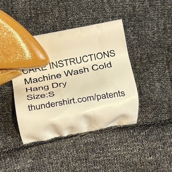 Thundershirt Charcoal Gray Dog Vest Size Small - Picture 6 of 6